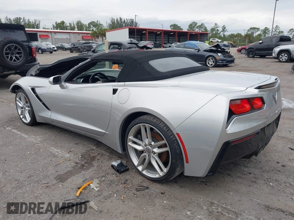 2019 Chevrolet Corvette 1LT with VIN 1G1YB3D72K5113016, listed as a IAAI auction lot 41311267 with 62,898 mi miles. Bid and sale history available at carsss.com. Image 3.
