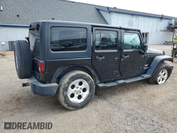 2013 Jeep Wrangler Unlimited Sahara with VIN 1C4BJWEG8DL678692, listed as a Copart auction lot 62289785 with 132,528 mi miles and Clean title. Bid and sale history available at DreamBid. Image 3.