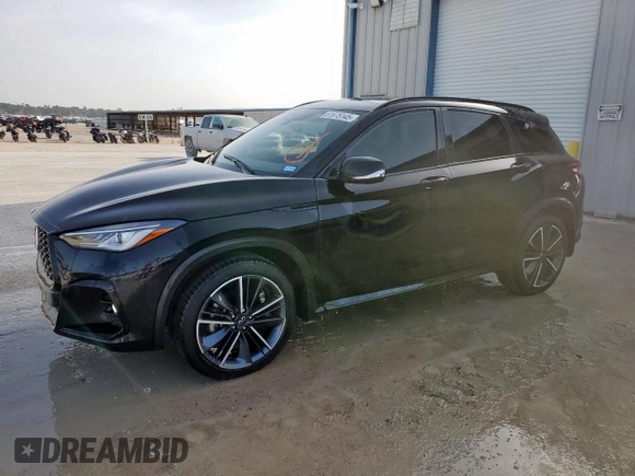 2024 Infiniti QX50 Sport z VIN 3PCAJ5FA9RF104175, wystawiony jako Copart lot #61975145 z przebiegiem 4 672 mil mil oraz Czysty tytuł • Clean title. Historia ofert i sprzedaży dostępna na DreamBid. Obrazek 1.