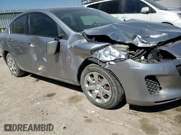 2013 Mazda 3 i SV with VIN JM1BL1TF9D1793448, listed as a Copart auction lot 50348115 with 115,046 mi miles and Salvage title. Bid and sale history available at DreamBid. Image 10.