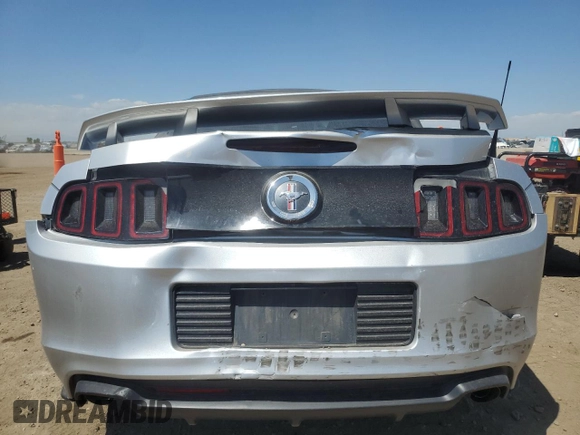 2014 Ford Mustang V6 with VIN 1ZVBP8EM1E5267136, listed as a Copart auction lot 58243345 with 62,751 mi miles and Salvage title. Bid and sale history available at DreamBid. Image 6.