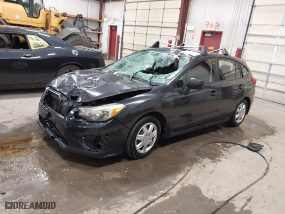 2014 Subaru Impreza Wagon 2.0i with VIN JF1GPAA65E8243773, listed as a IAAI auction lot 41236230 with 104,002 mi miles. Bid and sale history available at carsss.com. Image 18.