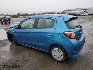 2022 Mitsubishi Mirage ES with VIN ML32AUHJ4NH008432, listed as a Copart auction lot 50357545 with 32,850 mi miles and Salvage Title. Bid and sale history available at carsss.com. Image 2.