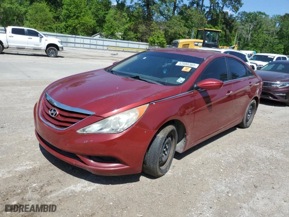 2011 Hyundai Sonata GLS PZEV with VIN 5NPEB4AC5BH232079, listed as a Copart auction lot 52088365 with 0 mi miles and Clean Title. Bid and sale history available at carsss.com. Image 1.