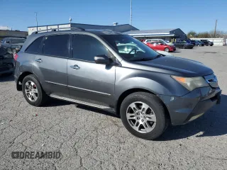 2008 Acura MDX Tech Pkg with VIN 2HNYD28368H520450, listed as a Copart auction lot 49110035 with 201,285 mi miles and Salvage Title. Bid and sale history available at carsss.com. Image 4.