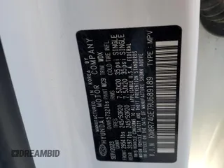 2024 Hyundai Palisade Calligraphy z VIN KM8R74GE7RU689189, wystawiony jako Copart lot #46828395 z przebiegiem 24 531 mil mil oraz Szkoda całkowita • Salvage title. Historia ofert i sprzedaży dostępna na DreamBid. Obrazek 14.