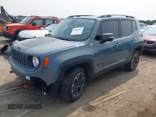 2015 Jeep Renegade Trailhawk with VIN ZACCJBCT0FPC01671, listed as a IAAI auction lot 42406869 with Not provided miles and . Bid and sale history available at DreamBid. Image 19.