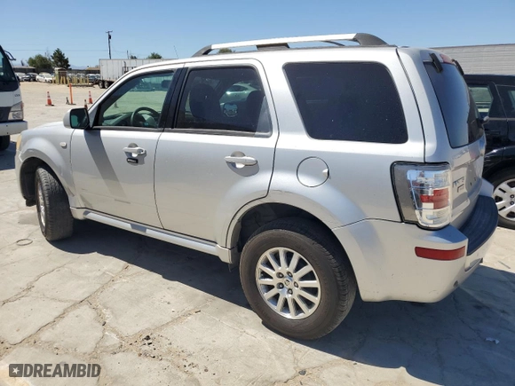 2009 Mercury Mariner Premier with VIN 4M2CU87709KJ24333, listed as a Copart auction lot 71282234 with 180,787 mi miles and Salvage Title. Bid and sale history available at carsss.com. Image 2.