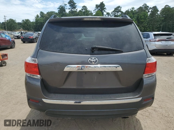 2011 Toyota Highlander Limited with VIN 5TDYK3EH7BS026513, listed as a Copart auction lot 59783865 with 191,330 mi miles and Salvage title. Bid and sale history available at DreamBid. Image 6.