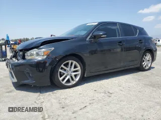 2016 Lexus CT 200h with VIN JTHKD5BH1G2264547, listed as a Copart auction lot 54964895 with 57,305 mi miles and Salvage Title. Bid and sale history available at carsss.com. Image 1.