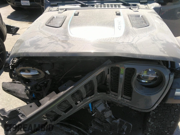2022 Jeep Wrangler Unlimited Rubicon with VIN 1C4JJXR60NW182756, listed as a IAAI auction lot 36927414 with Not provided miles and . Bid and sale history available at DreamBid. Image 10.