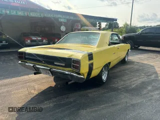 1969 Dodge Dart z VIN LP23D9E103561, wystawiony jako Copart lot #59427975 z przebiegiem 36 296 mil mil oraz Czysty tytuł • Clean title. Historia ofert i sprzedaży dostępna na DreamBid. Obrazek 4.