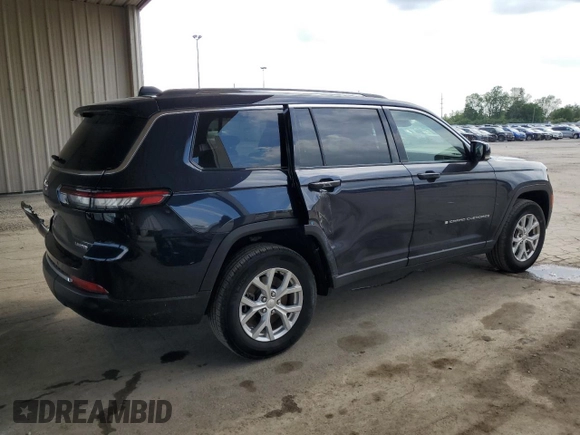 2023 Jeep Grand Cherokee Limited с VIN 1C4RJKBG0P8777073, выставлен на аукционе Copart как лот 57216465 с пробегом 28 734 миль миль и Списание • Salvage title. История ставок и продаж доступна на DreamBid. Изображение 3.