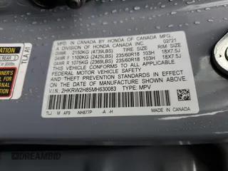 2021 Honda CR-V EX-L with VIN 2HKRW2H85MH630083, listed as a Copart auction lot 49996775 with Not Provided miles and Salvage Title. Bid and sale history available at DreamBid. Image 14.