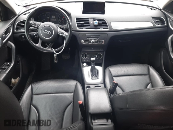 2016 Audi Q3 Premium Plus with VIN WA1BFCFS4GR003310, listed as a Copart auction lot 50136623 with 116,849 mi miles. Bid and sale history available at carsss.com. Image 8.