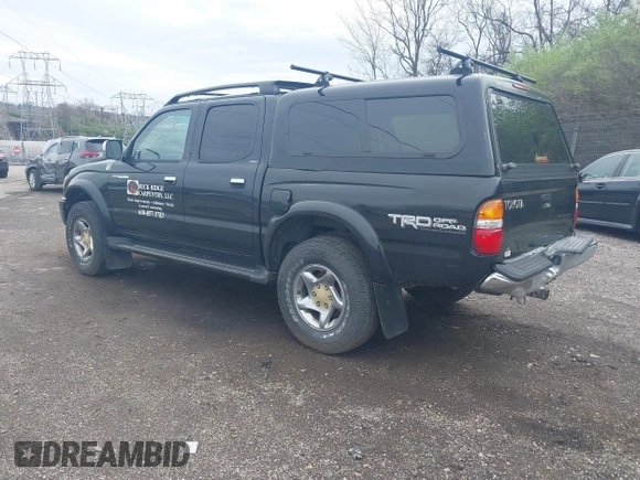 2001 Toyota Tacoma PreRunner z VIN 5TEGN92N71Z824334, wystawiony jako IAAI lot #41961884 z przebiegiem 319 125 mil mil oraz . Historia ofert i sprzedaży dostępna na DreamBid. Obrazek 3.