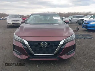 2020 Nissan Sentra SV with VIN 3N1AB8CV3LY253041, listed as a IAAI auction lot 41533870 with 117,212 mi miles. Bid and sale history available at carsss.com. Image 12.