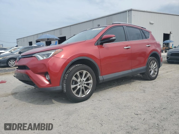 2016 Toyota RAV4 Limited with VIN JTMYFREV9GJ089887, listed as a Copart auction lot 54588955 with 130,910 mi miles and Salvage title. Bid and sale history available at DreamBid. Image 1.