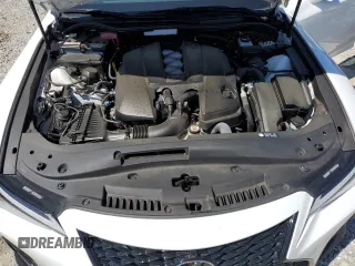 2023 Lexus IS 500 F Sport Performance with VIN JTHAP1D28P5003984, listed as a Copart auction lot 58120915 with 34,337 mi miles and Salvage title. Bid and sale history available at DreamBid. Image 11.