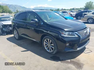 2015 Lexus RX 350 with VIN JTJZK1BA7F2420698, listed as a IAAI auction lot 42356037 with 134,152 mi miles and . Bid and sale history available at DreamBid. Image 1.