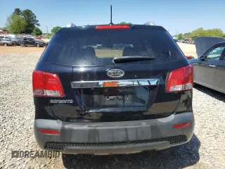 2013 Kia Sorento LX with VIN 5XYKT3A67DG424568, listed as a Copart auction lot 53247535 with 111,113 mi miles and Salvage Title. Bid and sale history available at carsss.com. Image 6.