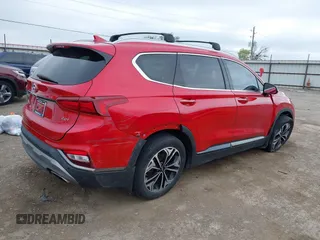 2020 Hyundai Santa Fe Limited with VIN 5NMS53AA1LH288554, listed as a IAAI auction lot 41928520 with 48,816 mi miles and . Bid and sale history available at DreamBid. Image 4.