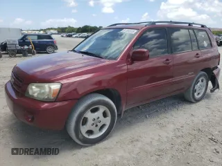 2007 Toyota Highlander w/3rd Row with VIN JTEEP21A770200366, listed as a Copart auction lot 61380335 with 183,470 mi miles and Salvage title. Bid and sale history available at DreamBid. Image 1.