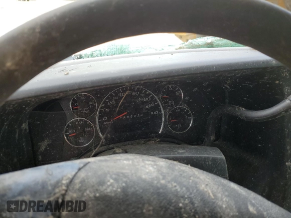 2008 Chevrolet Express Cargo z VIN 1GCFG15X581215851, wystawiony jako Copart lot #55747555 z przebiegiem Nie podano mil oraz Szkoda całkowita • Salvage title. Historia ofert i sprzedaży dostępna na DreamBid. Obrazek 9.