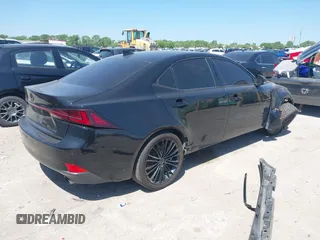 2015 Lexus IS 250 with VIN JTHBF1D21F5047167, listed as a IAAI auction lot 41952132 with 128,239 mi miles. Bid and sale history available at carsss.com. Image 4.