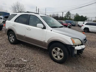 2006 Kia Sorento LX with VIN KNDJD733665597996, listed as a Copart auction lot 75821774 with 233,391 mi miles and Salvage title. Bid and sale history available at DreamBid. Image 4.