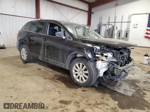 2010 Mazda CX-9 Grand Touring with VIN JM3TB2MV1A0200192, listed as a Copart auction lot 89099075 with 220,987 mi miles and Salvage Title. Bid and sale history available at carsss.com. Image 4.