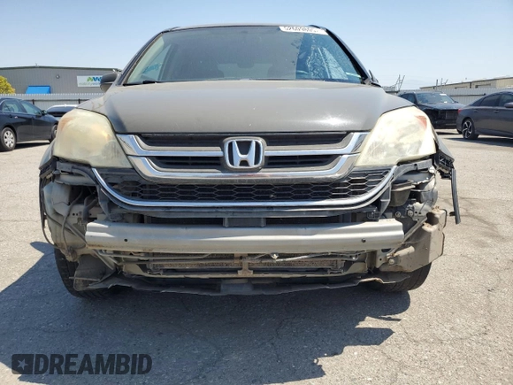 2011 Honda CR-V EX-L with VIN 5J6RE4H70BL039281, listed as a Copart auction lot 52609805 with 267,330 mi miles and Salvage Title. Bid and sale history available at carsss.com. Image 5.