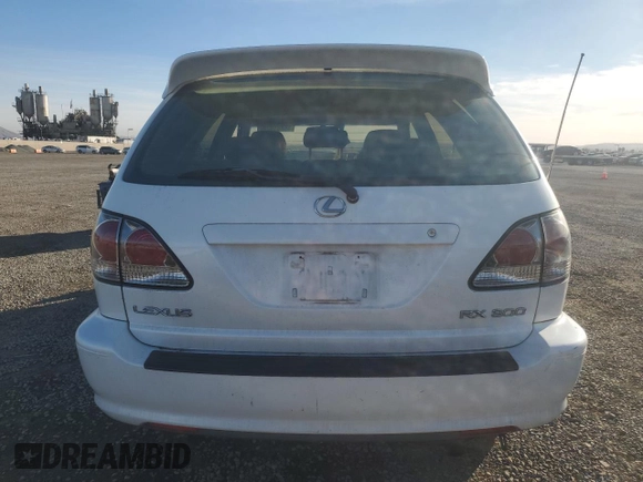 2002 Lexus RX 300 with VIN JTJGF10U720148006, listed as a Copart auction lot 85861074 with 317,982 mi miles and Salvage Title. Bid and sale history available at carsss.com. Image 6.
