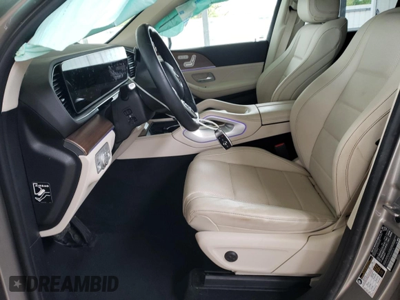 2023 Mercedes-Benz GLE 350 with VIN 4JGFB4KB0PA905915, listed as a Copart auction lot 53617055 with 50,216 mi miles and Salvage title. Bid and sale history available at DreamBid. Image 7.