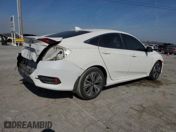 2017 Honda Civic Sedan EX-T with VIN 19XFC1F32HE031911, listed as a Copart auction lot 50859725 with 280,873 mi miles and Salvage Title. Bid and sale history available at carsss.com. Image 3.