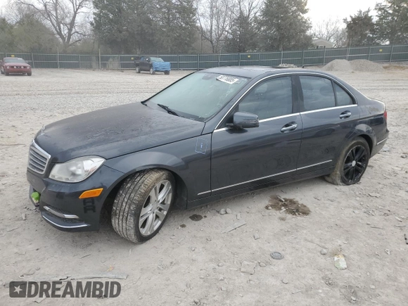 2013 Mercedes-Benz C-Class C 250 Sport with VIN WDDGF4HB8DR263273, listed as a Copart auction lot 50776885 with 177,264 mi miles and Clean Title. Bid and sale history available at carsss.com. Image 1.