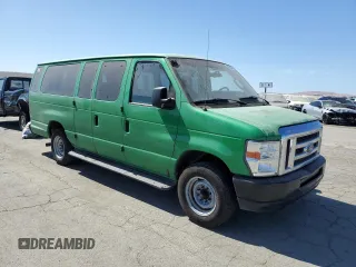 2012 Ford Econoline Passenger XL with VIN 1FBSS3BL0CDB35654, listed as a Copart auction lot 63065805 with 189,702 mi miles and Salvage title. Bid and sale history available at DreamBid. Image 4.