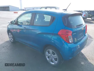2020 Chevrolet Spark LS with VIN KL8CB6SA8LC404336, listed as a IAAI auction lot 41481512 with 63,252 mi miles. Bid and sale history available at carsss.com. Image 3.