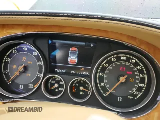 2013 Bentley Continental GT with VIN SCBGR3ZA3DC078314, listed as a Copart auction lot 43062685 with 71,542 mi miles and Salvage Title. Bid and sale history available at DreamBid. Image 9.