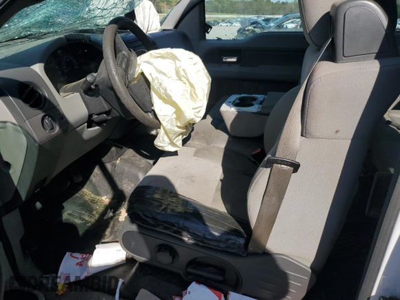 2007 Ford F-150 STX with VIN 1FTRX12W87NA84589, listed as a Copart auction lot 50935215 with Not Provided miles and Non Repairable. Bid and sale history available at DreamBid. Image 7.