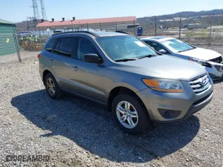 2011 Hyundai Santa Fe GLS with VIN 5XYZGDAB7BG032306, listed as a IAAI auction lot 41992792 with 86,765 mi miles. Bid and sale history available at carsss.com. Image 1.