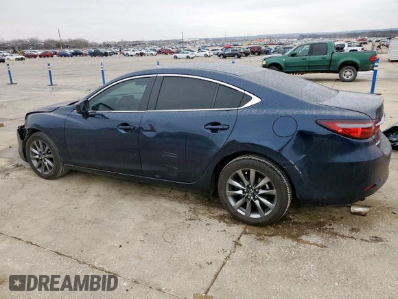 2021 Mazda 6 Sport with VIN JM1GL1UM6M1619582, listed as a Copart auction lot 45789555 with 85,652 mi miles and Salvage Title. Bid and sale history available at carsss.com. Image 2.