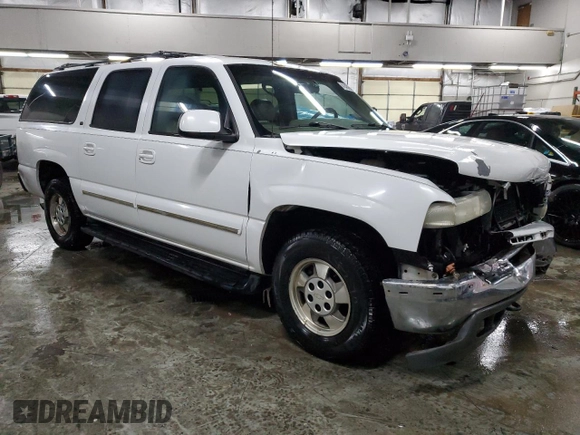 2001 Chevrolet Suburban LS with VIN 1GNFK16T71J274858, listed as a Copart auction lot 41432605 with 215,844 mi miles and Salvage Title. Bid and sale history available at carsss.com. Image 4.