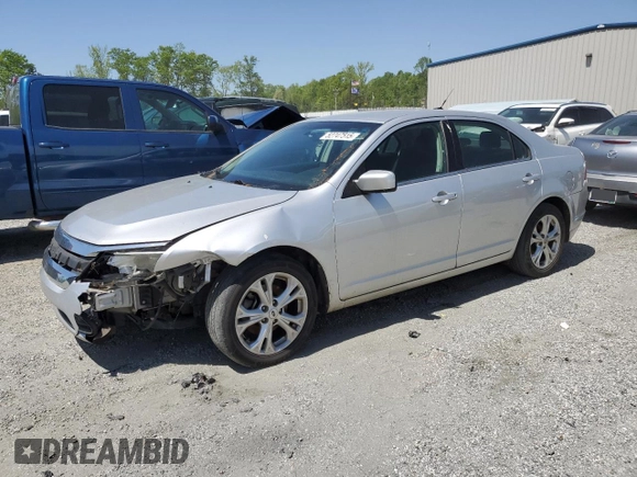 2012 Ford Fusion SE with VIN 3FAHP0HA2CR316408, listed as a Copart auction lot 52747515 with 143,948 mi miles and Salvage Title. Bid and sale history available at DreamBid. Image 1.