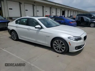 2014 BMW 5 Series 535d xDrive with VIN WBAFV3C57ED685132, listed as a Copart auction lot 60413005 with 94,355 mi miles and Salvage title. Bid and sale history available at DreamBid. Image 4.