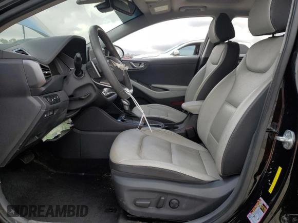2021 Hyundai Ioniq Limited z VIN KMHC05LC2MU255047, wystawiony jako Copart lot #44165295 z przebiegiem 46 826 mil mil oraz Szkoda całkowita • Salvage title. Historia ofert i sprzedaży dostępna na DreamBid. Obrazek 7.