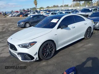 2021 Mercedes-Benz CLA 45 AMG with VIN W1K5J5DB4MN206125, listed as a IAAI auction lot 40928985 with 34,410 mi miles and . Bid and sale history available at DreamBid. Image 17.