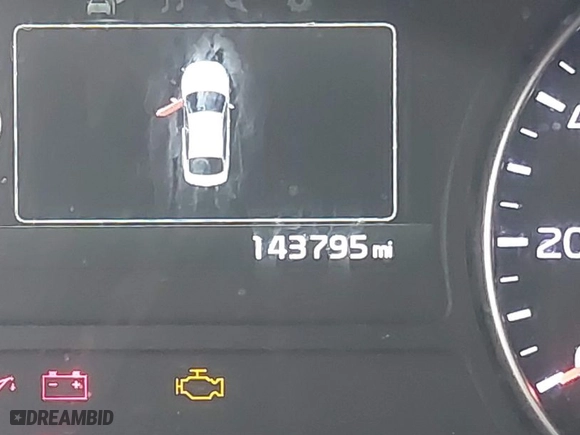 2017 Kia Optima Hybrid with VIN KNAGT4LE3H5018623, listed as a IAAI auction lot 41131849 with 143,795 mi miles. Bid and sale history available at carsss.com. Image 15.