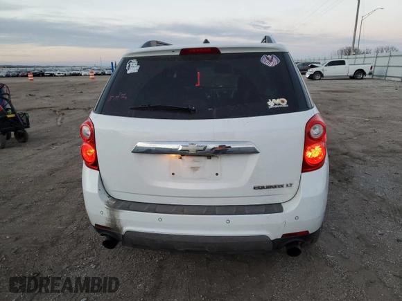 2010 Chevrolet Equinox LT w/2LT with VIN 2CNFLPEY4A6319947, listed as a Copart auction lot 84196814 with 162,465 mi miles and Salvage Title. Bid and sale history available at carsss.com. Image 6.