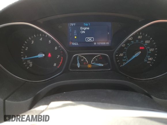 2014 Ford Focus SE with VIN 1FADP3F27EL441384, listed as a Copart auction lot 49439645 with 101,656 mi miles and Salvage Title. Bid and sale history available at carsss.com. Image 9.